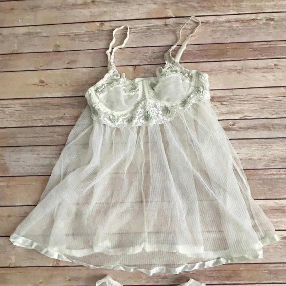Victoria's Secret Sheer Chemise Set